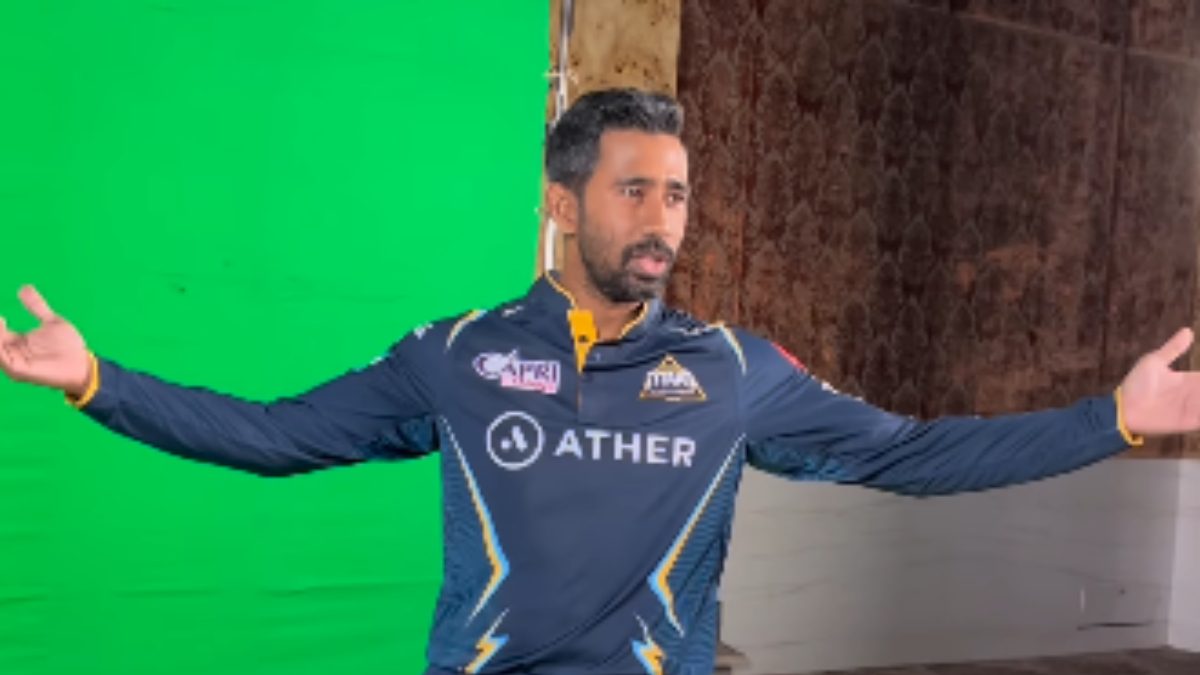 'Naam Toh Suna Hi Hoga…': Wriddhiman Saha Enacts Shah Rukh Khan’s ...