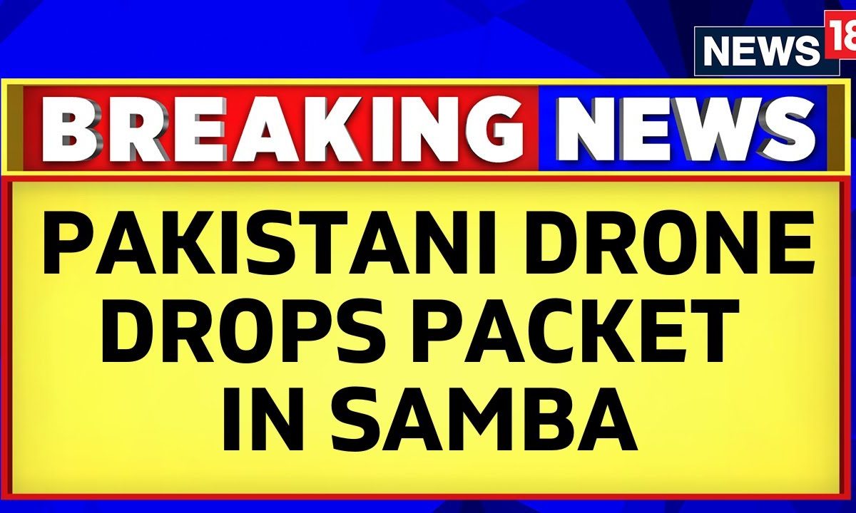 Pakistan Drone In India Pakistani Drone Drops Packet In India At
