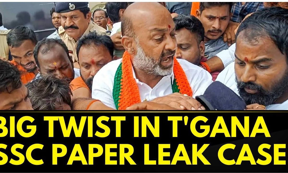 Telangana News | Political Drama Over Arrest Of T'gana's BJP Chief In ...