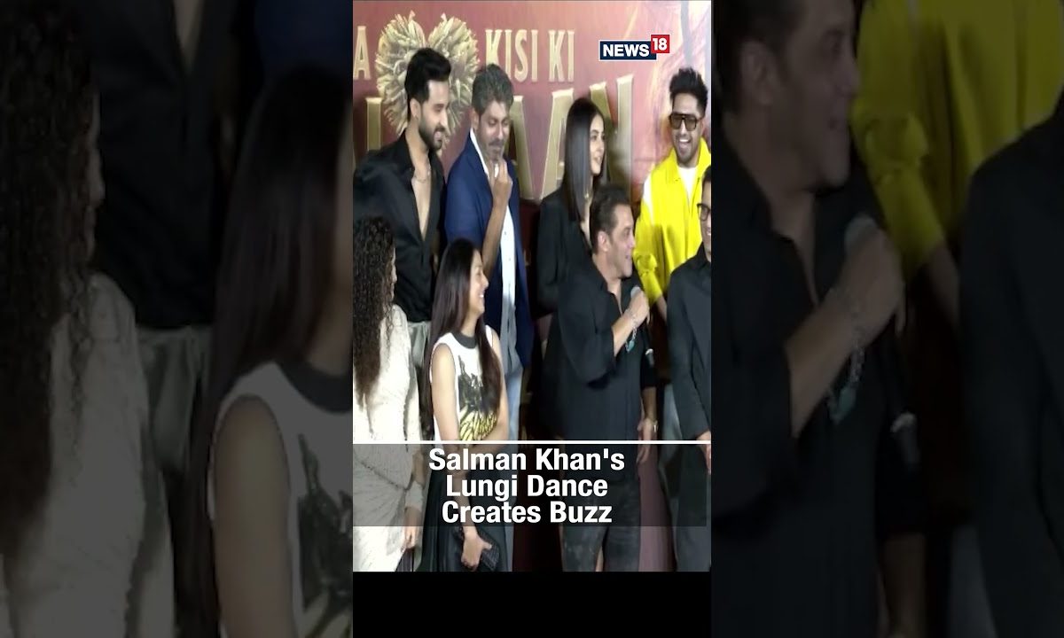 Salman Khan's Lungi Dance Creates Buzz Kisi Ka Bhai Kisi Ki Jaan