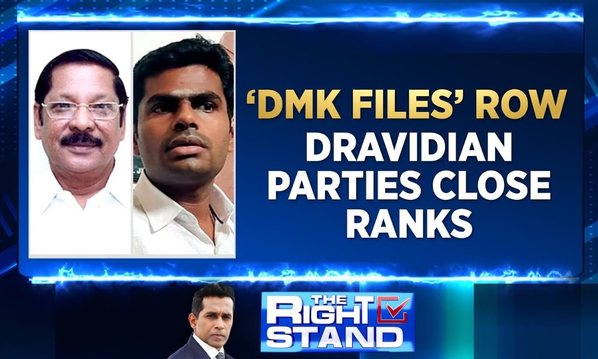 Tamil Nadu DMK Slaps Rs Crore Notice On Tamil Nadu BJP Chief K Annamalai English News