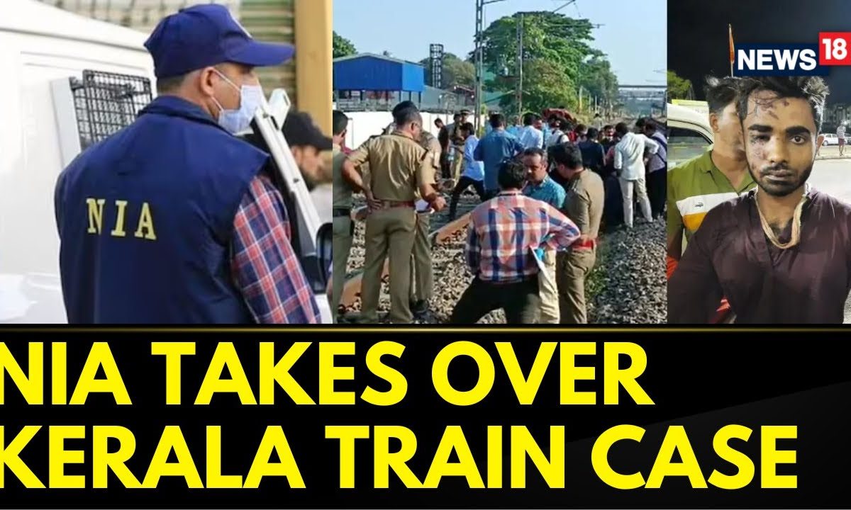 Kerala Train Attack NIA Takes Over The Kozhikode Train Arson Case