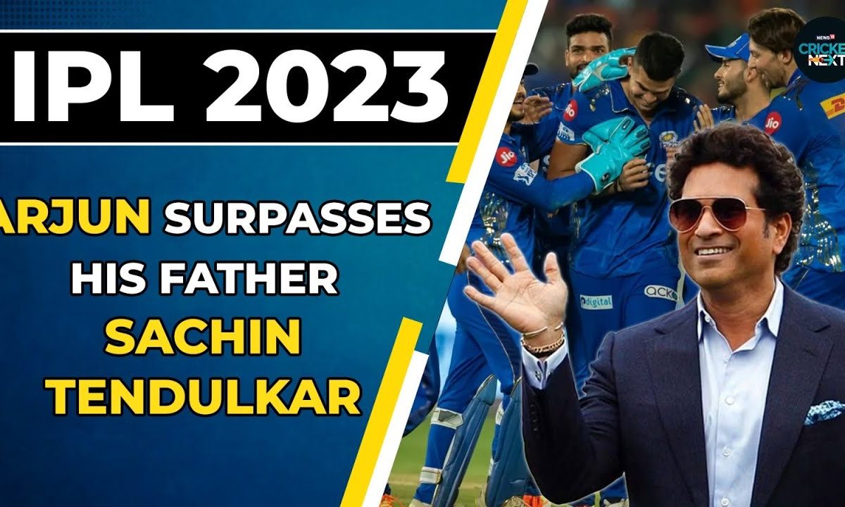 Arjun Surpasses His Father Sachin Tendulkar With A Unique Achievement Arjun Surpasses His Father Sachin Tendulkar With A Unique Achievement