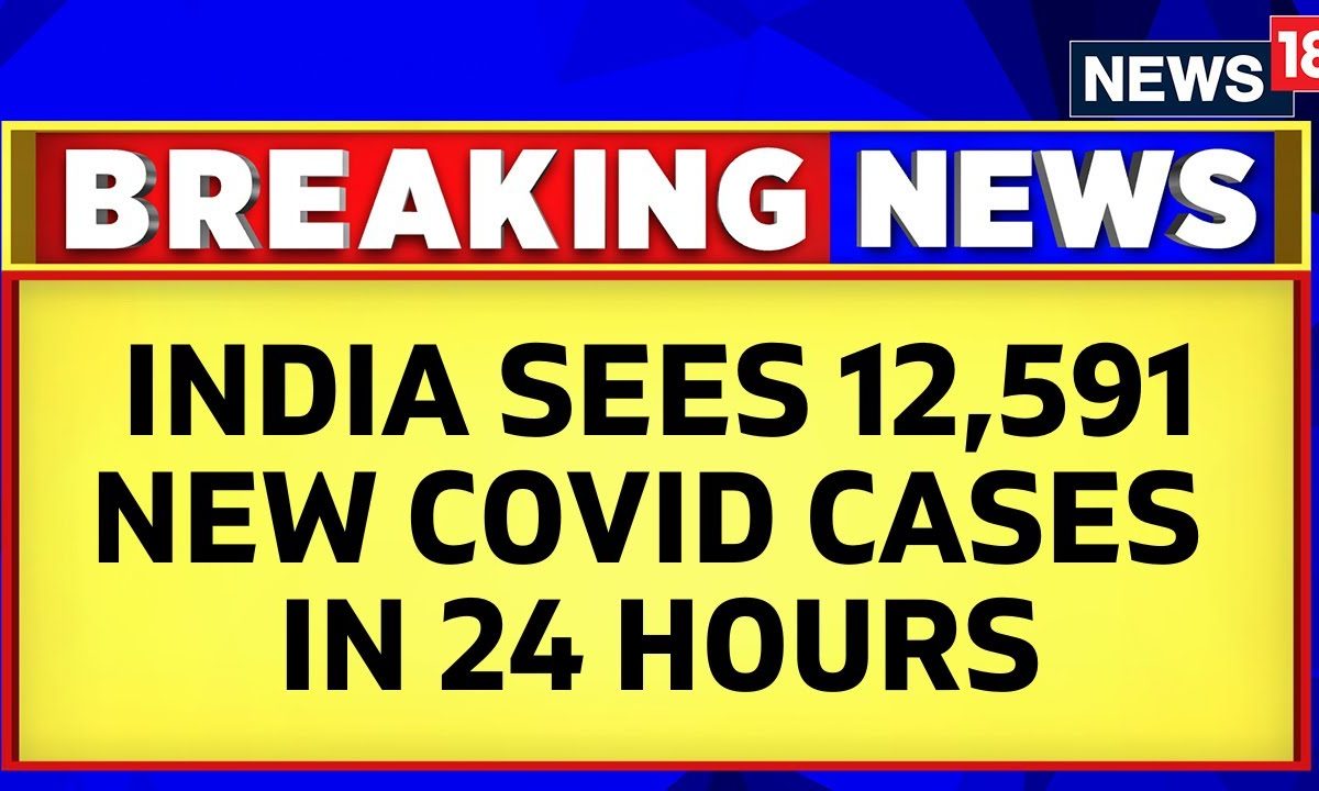 Covid-19 Surge: India Sees Another Rise in Infections With 12591 New ...
