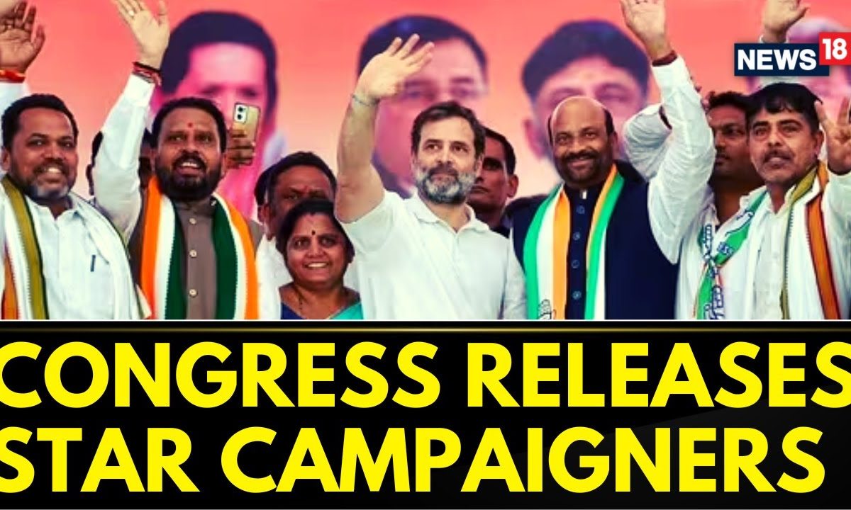 Controversy Erupts Over Congress' Campaigners List Ahead Of Karnataka ...