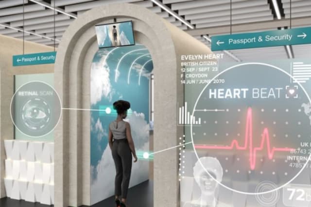 Cardiac signatures might replace our passports in the future, according to a report by Easyjet. (Credits: AFP)