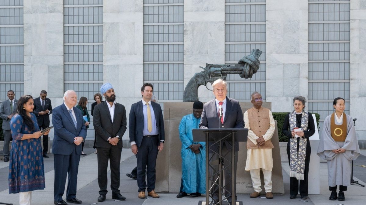 Religious Leaders Join Guterres in Praying for Peace -- 'Our Most Precious Goal' - Vimarsana News