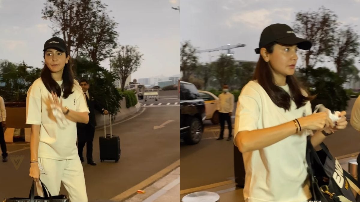Anushka Sharma Spotted At Mumbai Airport, Is She Off To Bengaluru To Support Virat Kohli? - Vimarsana News