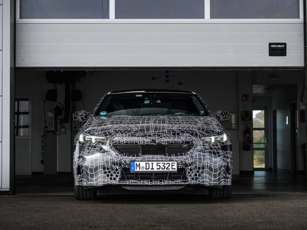 IN PICS: All-Electric BMW i5 Summer Testing at Miramas test center in ...
