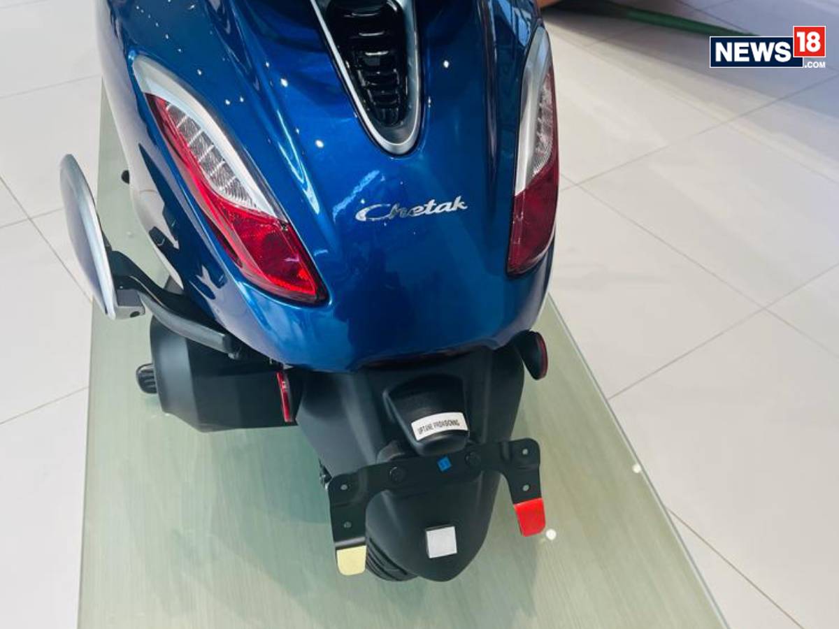 Bajaj Chetak EV in Pics: See Design, Features and More - News18