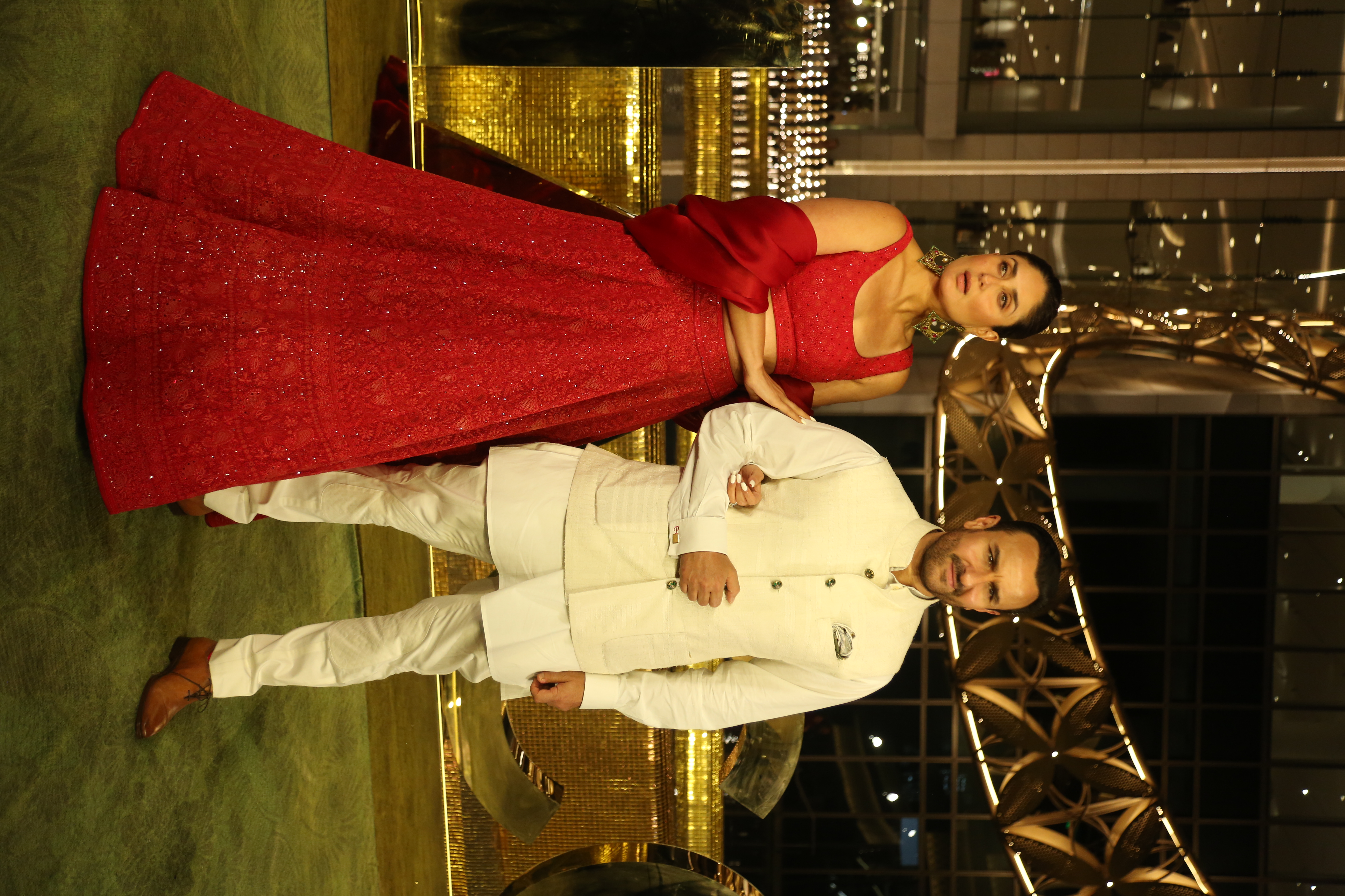 Kareena Kapoor and Saif Ali Khan seen at the launch of NMACC.