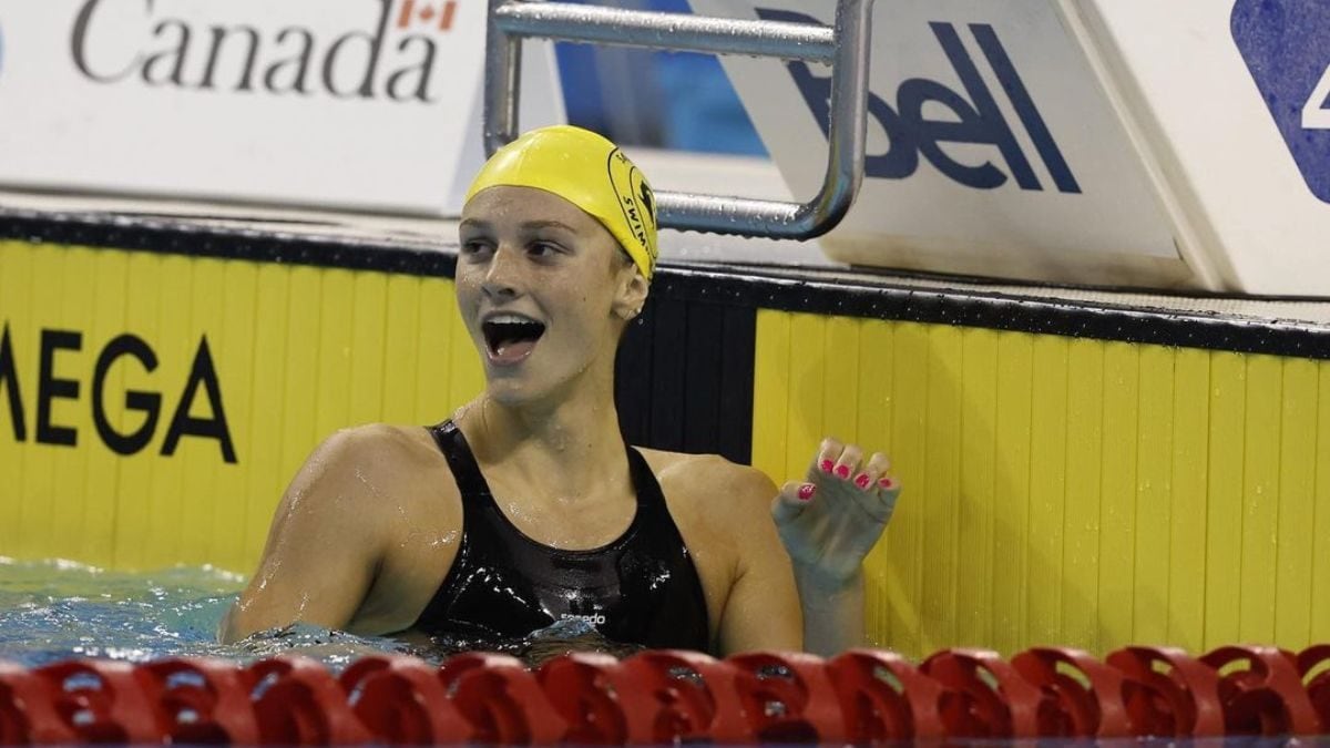 Summer McIntosh Sets 400m Individual Medley World Record, Four Days