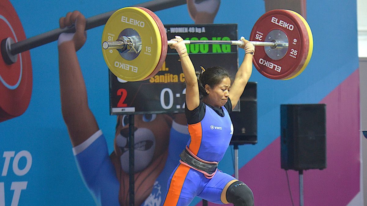 NADA Slaps Two Time CWG Champion Sanjita Chanu With 4-year Ban