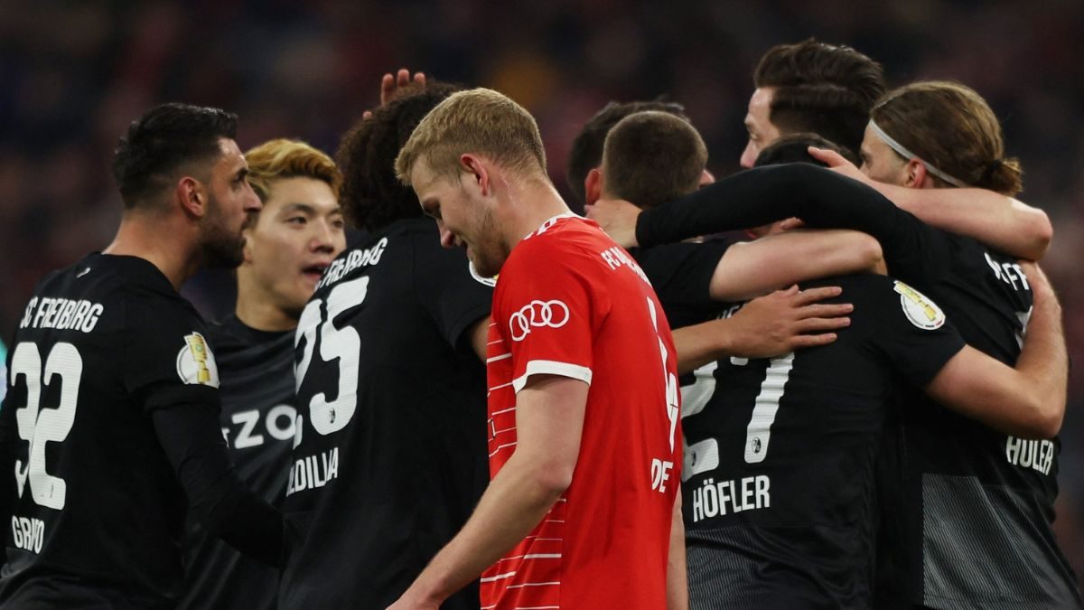 Freiburg Shock Bayern Munich 2-1 to Reach Semifinals, Eintracht Frankfurt Beat Union Berlin