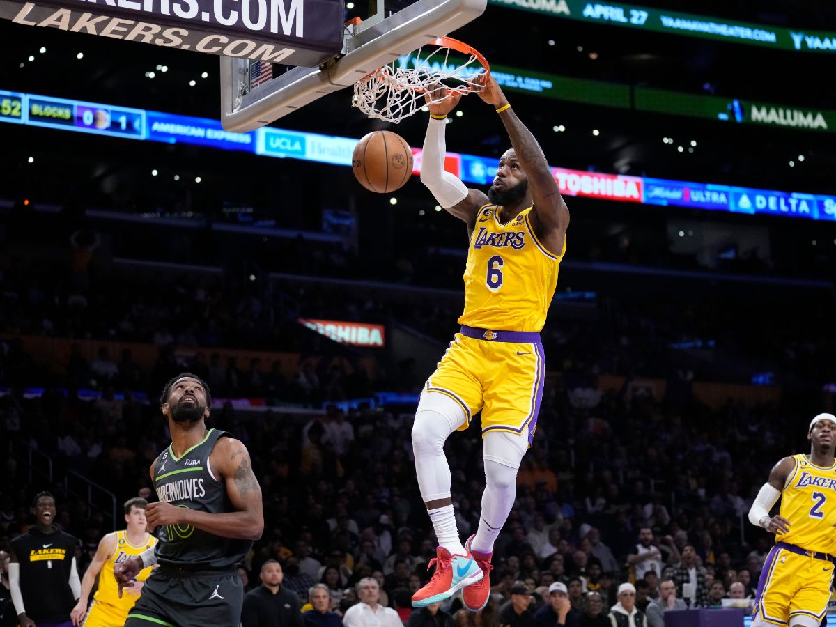 LeBron James leads LA Lakers to playoffs with overtime win against Minnesota  Timberwolves