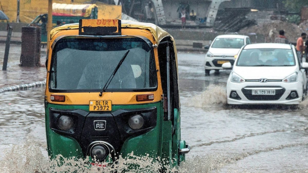 Traffic Snarls, Waterlogging in Part of Delhi After Heavy Rain