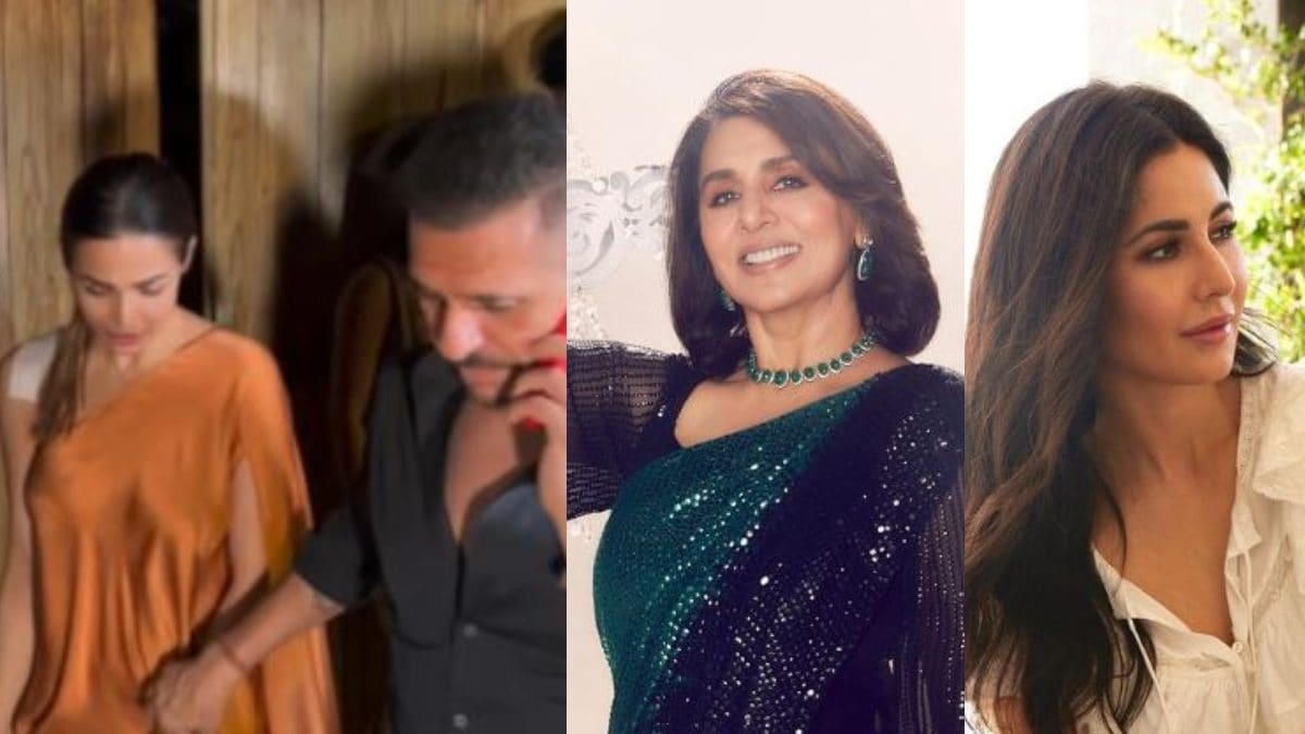 Malaikas ubehagelige reaksjon etter at Ritesh Sidhwani prøver å holde henne i hånden;  Neetu Kapoor fordrevet Katrina?