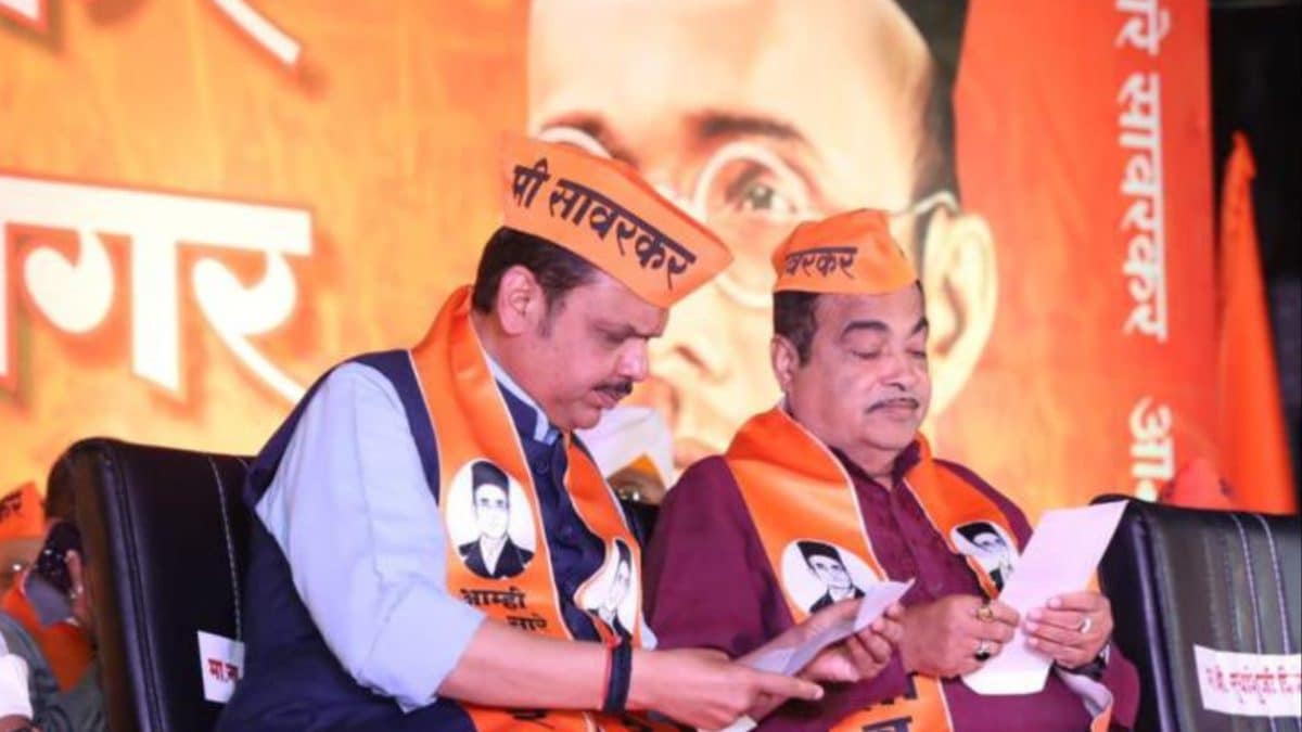 Gadkari Slams Rahul Gandhi Over Savarkar Remarks; Fadnavis Takes ‘Golden Spoon’ Dig