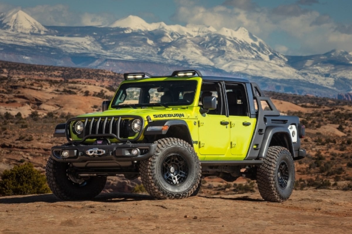 Jeep Gladiator Rubicon Sideburn Concept: See Design, Features, Interior ...