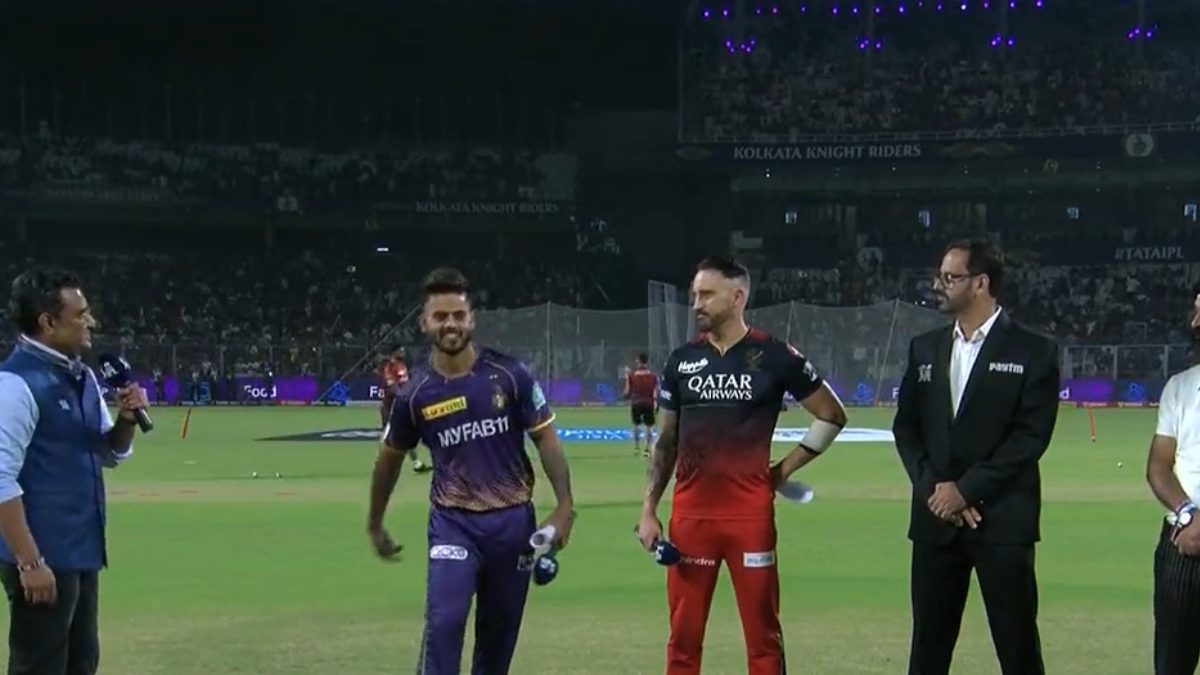 IPL 2023 KKR vs RCB: Faf du Plessis Elects to Bowl First, Willey Replaces Topley