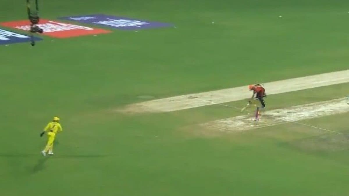 WATCH: MS Dhoni Removes Dhruv Jurel With Stunning Bullseye Throw, Fans Says ‘Age is Just a Number’