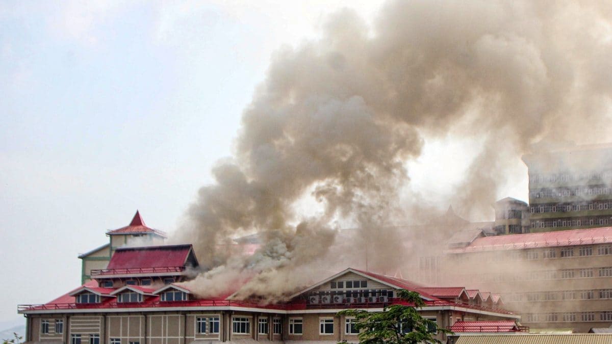 HP: Fire at New OPD Building of IGMCH-Shimla, Around 250 People Evacuated