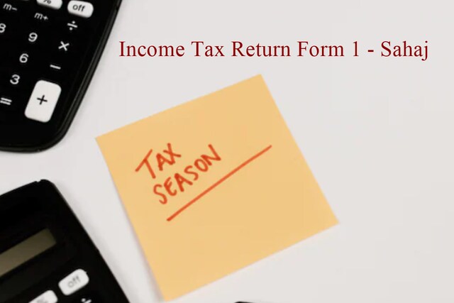 Income Tax Return Filing Online: Easy Steps To File ITR 1 Sahaj, Check ...