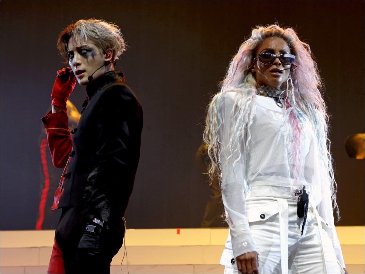 Jackson Wang and Ciara perform to the remix of XG's Left Right at Coachella  2023. Video - India Today