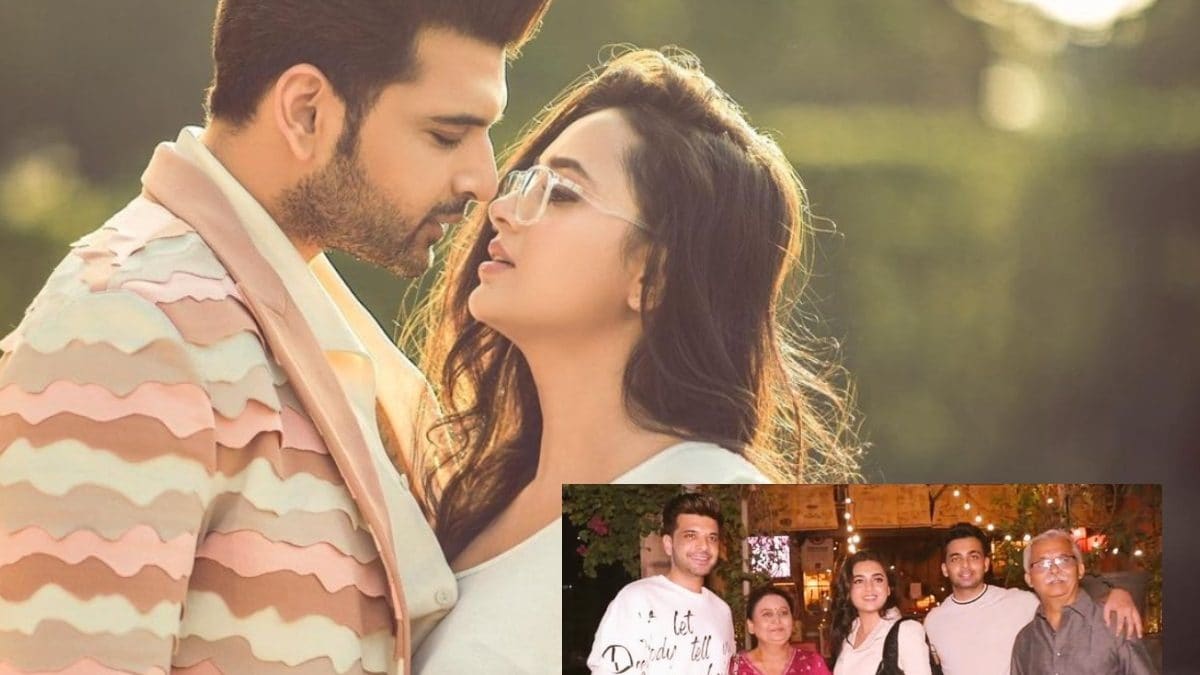 Tejasswi Prakash's Dad Asks Karan Kundrra To Join Them For Family Photo, Fans Scream 'SHAADI KARLO' - Vimarsana News