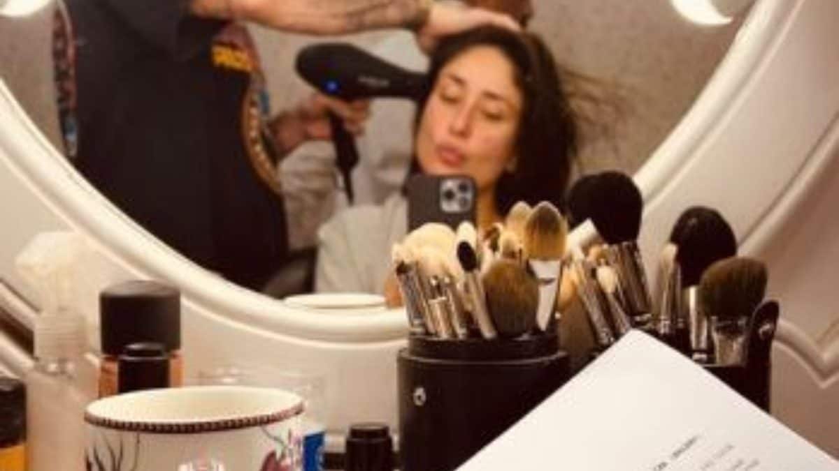 Kareena Kapoor Khan Flaunts Her Signature Pout on Day 2 of The Crew, See Pic - Vimarsana News