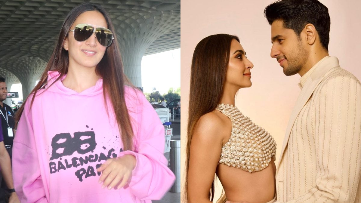 Kiara Advani Blushes as Paparazzi Praise Her and Sidharth Malhotra’s Look at NMACC Event; Watch