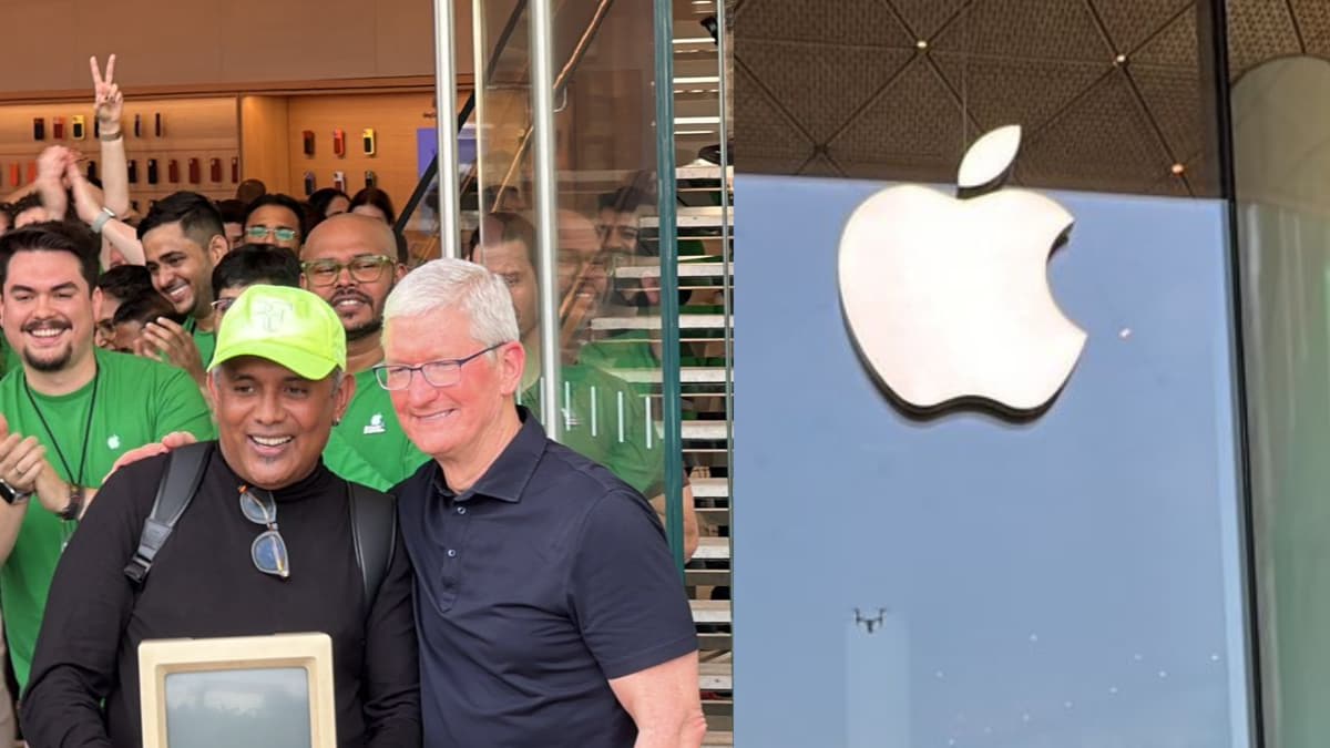 Loyal Customer Brings 1984 Macintosh To Apple's Store Launch In Mumbai - Vimarsana News