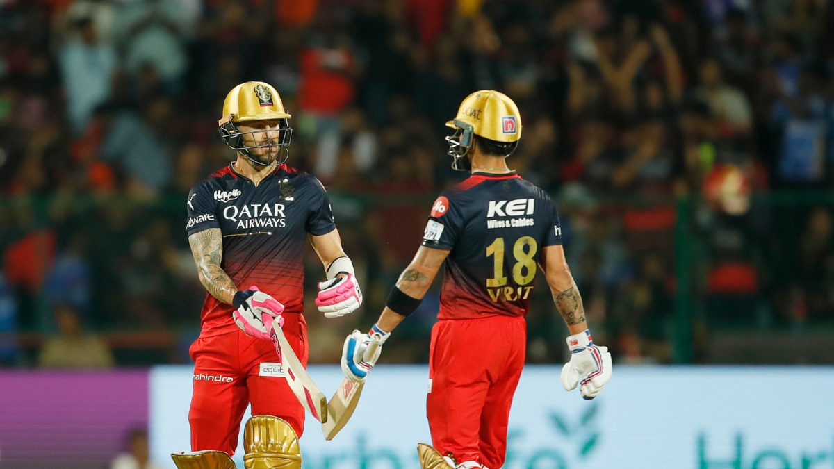 Ipl 2023 Rcb Vs Mi In Photos Virat Kohli Faf Du Plessis Help Royal Challengers Bangalore 