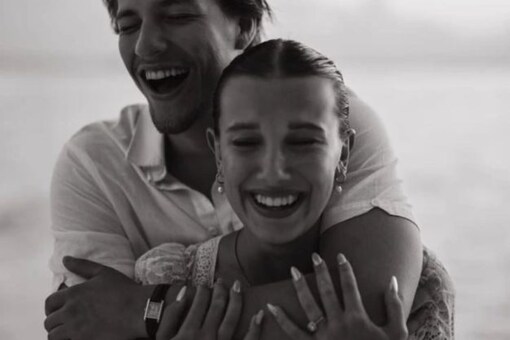 Millie Bobby Brown, 19, is engaged to Jake Bongiovi, 20. (Photo: Instagram/@milliebobbybrown)