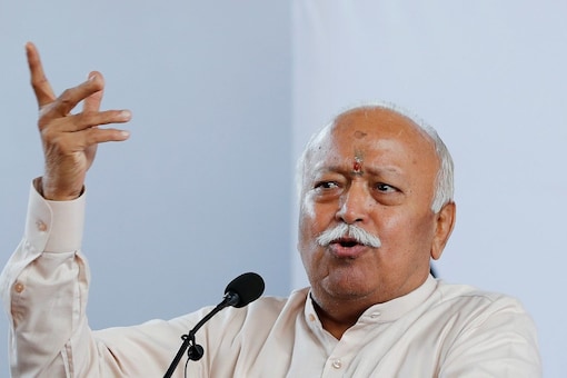 RSS chief Mohan Bhagwat. (File photo/Reuters)