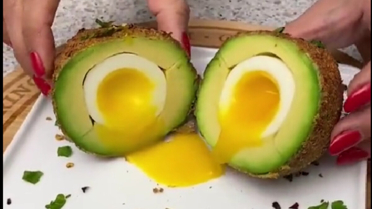 DeepFried Avocado Stuffed With Boiled Egg Yes Or No? News18