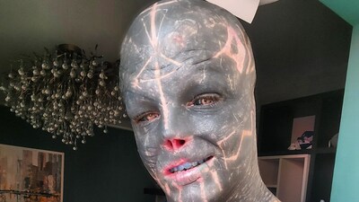Man Who Got Inked To Look Like ‘Black Alien’ Isn’t Allowed At ...