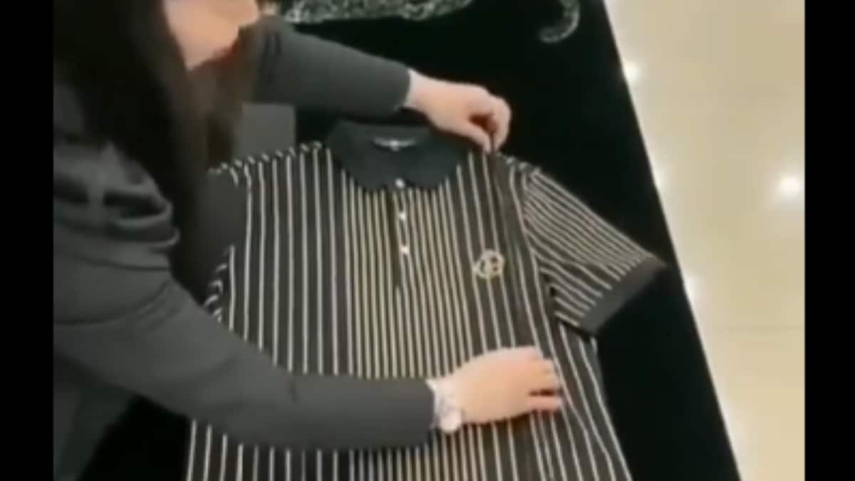 Fold Your Clothes Faster Than Ever Before, Learn This T-Shirt Folding Hack In 30 Seconds - Vimarsana News