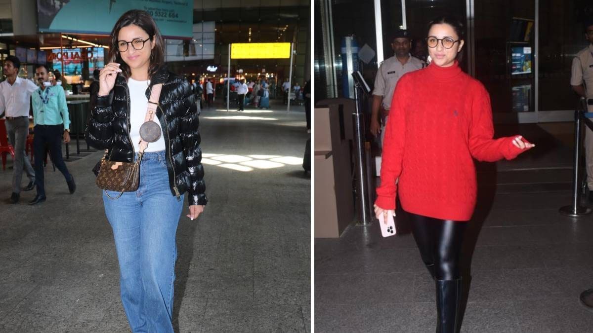 Guess the price of Parineeti Chopra's black airport bag - Times of India