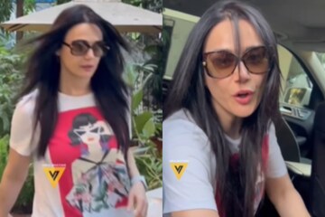 Preity Zinta Real Open Sexy Videos - Preity Zinta Chased By Man on Wheelchair, Brutally Trolled For Not Pulling  Her Car Over For Him - News18