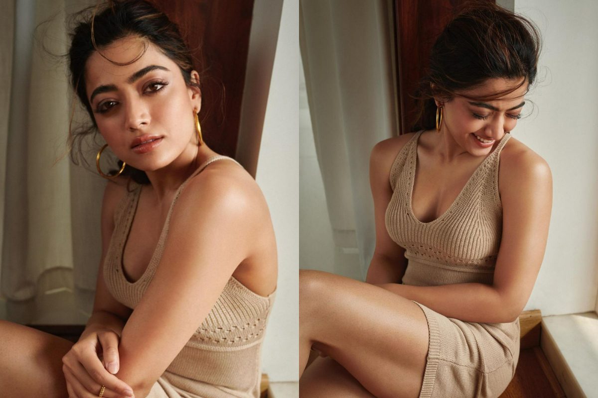Rashmika Mandanna Looks Oh So Sexy In Beige Outfit, Proves She Is Called  'National Crush' For a Reason - News18
