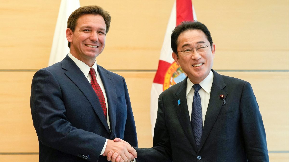 DeSantis Meets Japan PM Kishida but Remains Tight-Lipped Regarding White House Bid - Vimarsana News