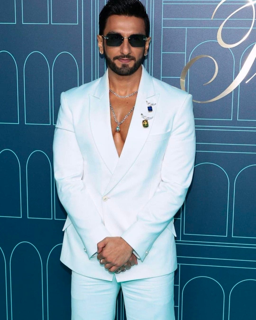 Ranveer Singh Looked Dapper In A Gaurav Gupta Suit At The Tiffany & Co ...