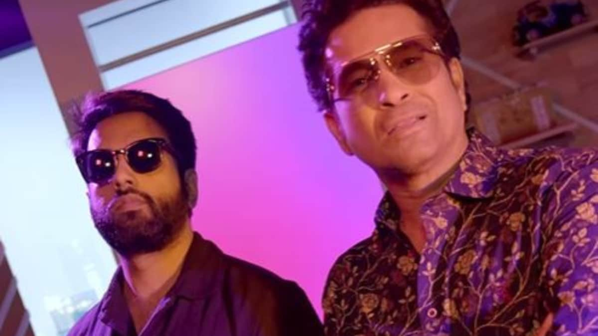 Yashraj Mukhate Vibes With Sachin Tendulkar in New Bop Celebrating Legend's 50th Birthday