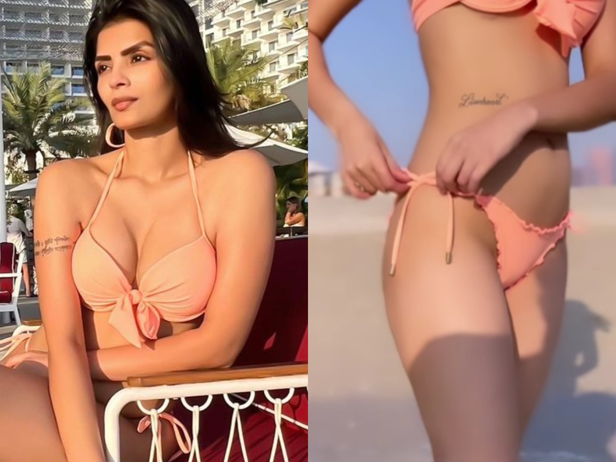 Sexy Video Bf Picture Do Hazaar Anushka - HOT! Sonali Raut Goes Bold As She Ties Her Bikini Strings on Beach in Sexy  Video; Watch - News18