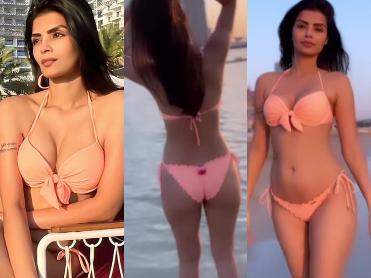 HOT Sonali Raut Goes Bold As She Ties Her Bikini Strings on Beach