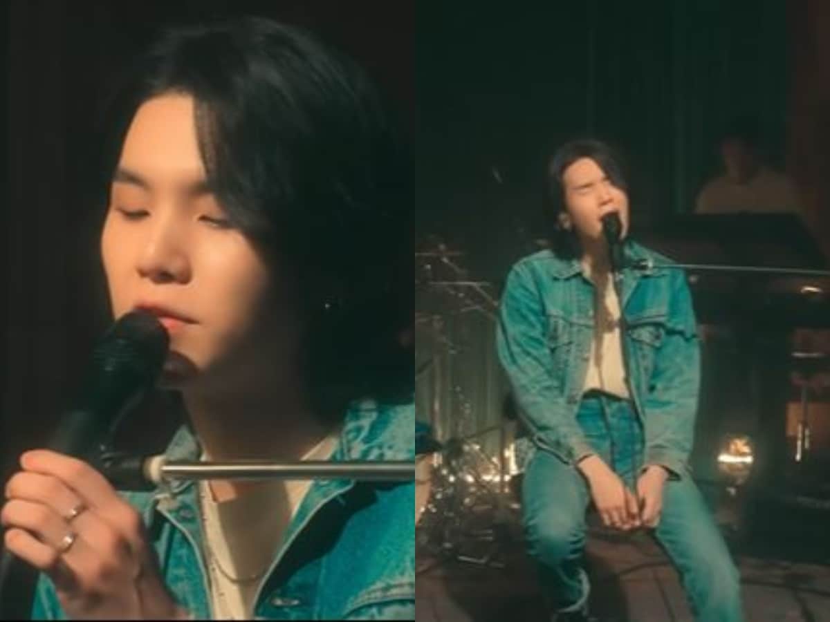 BTS: Suga Delivers Mellow Rendition Of People Pt 2 With Live Band