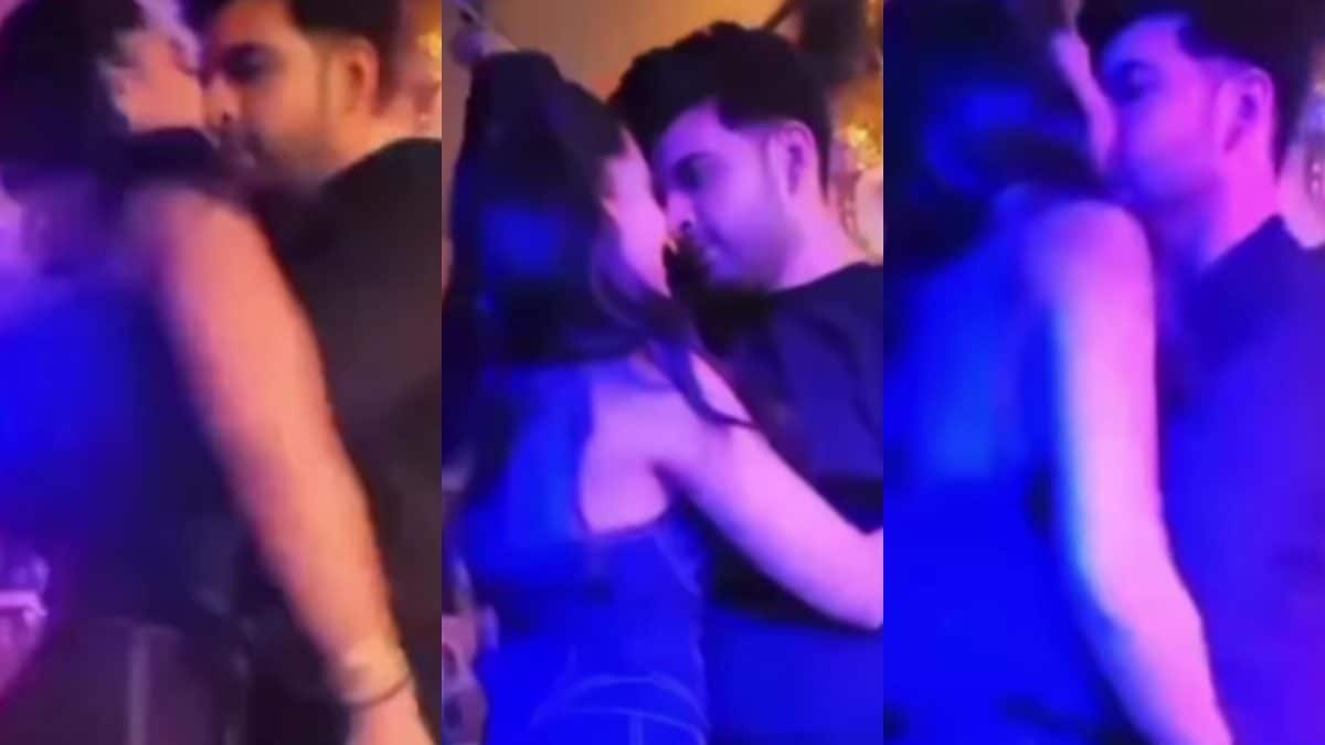 1200px x 675px - Tejasswi Prakash, Karan Kundrra Get Cosy During Intimate Dance at Party;  Video Goes Viral - News18