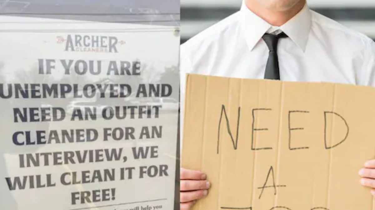This US Dry Cleaning Shop Offers Free Services To Unemployed; Internet Reacts - Vimarsana News