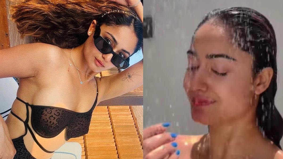 1200px x 675px - HOT! Tridha Choudhury Slips into See-through Plunging Bikini for 'Bathing';  Sexy Video Goes Viral - News18